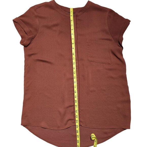 Vera‎ Bradley Quarter Button Down Rust Color Size L - Picture 6 of 6